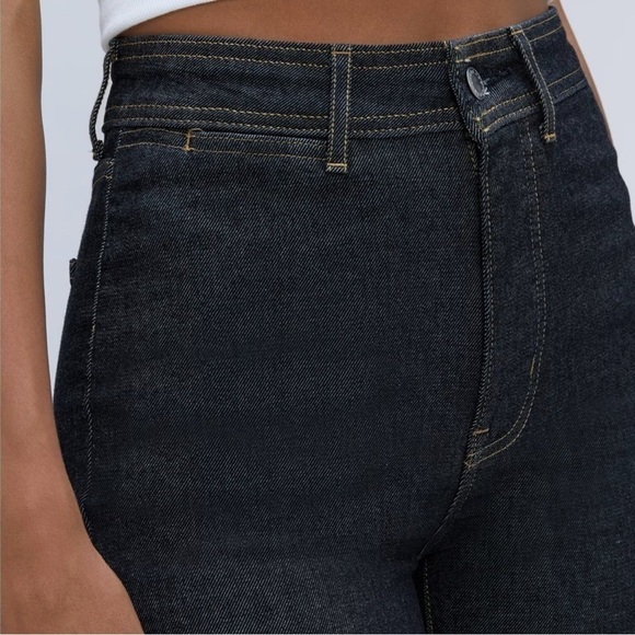 Everlane The Way-High Skinny Split Hem Organic Cotton Jeans Size 30 - Picture 12 of 13